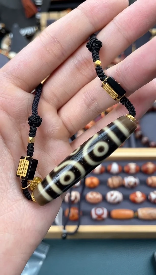 【闪购商品】玛瑙/玉髓颈饰未镶嵌上肯六眼锁骨链