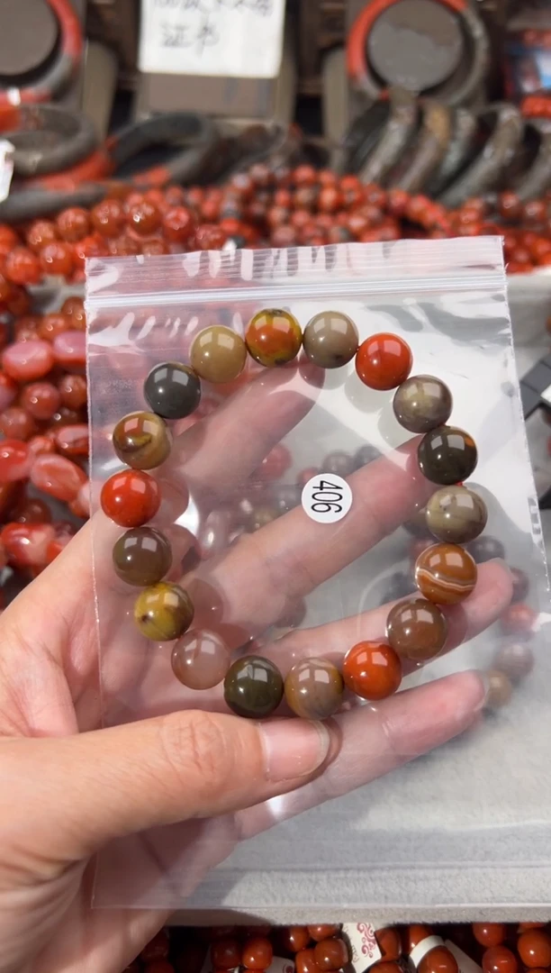 未镶嵌手串南红玛瑙11+