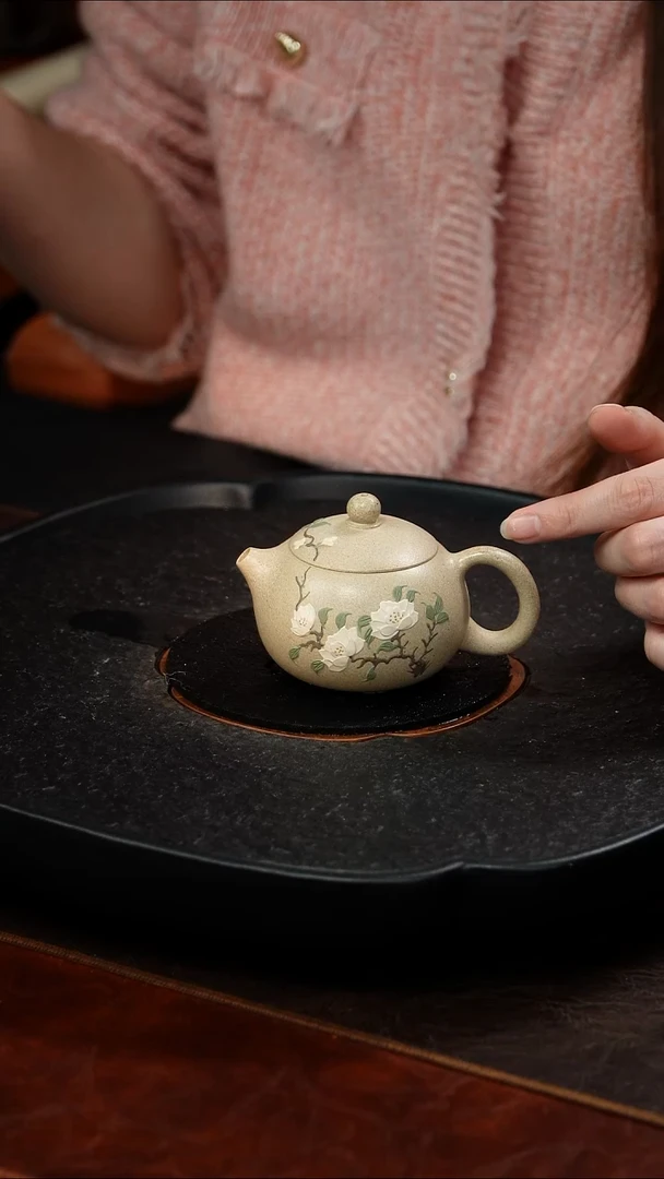 茶壶紫砂西施15 定窑白 130毫升 FTJ