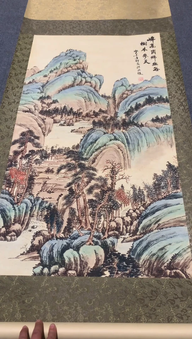 竖款隆昌遗韵花鸟/人物/山水/虫鱼/其他666