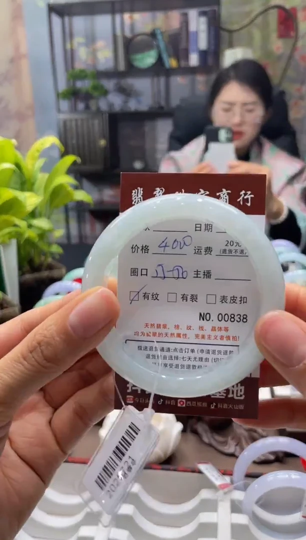 未镶嵌手镯翡翠838****