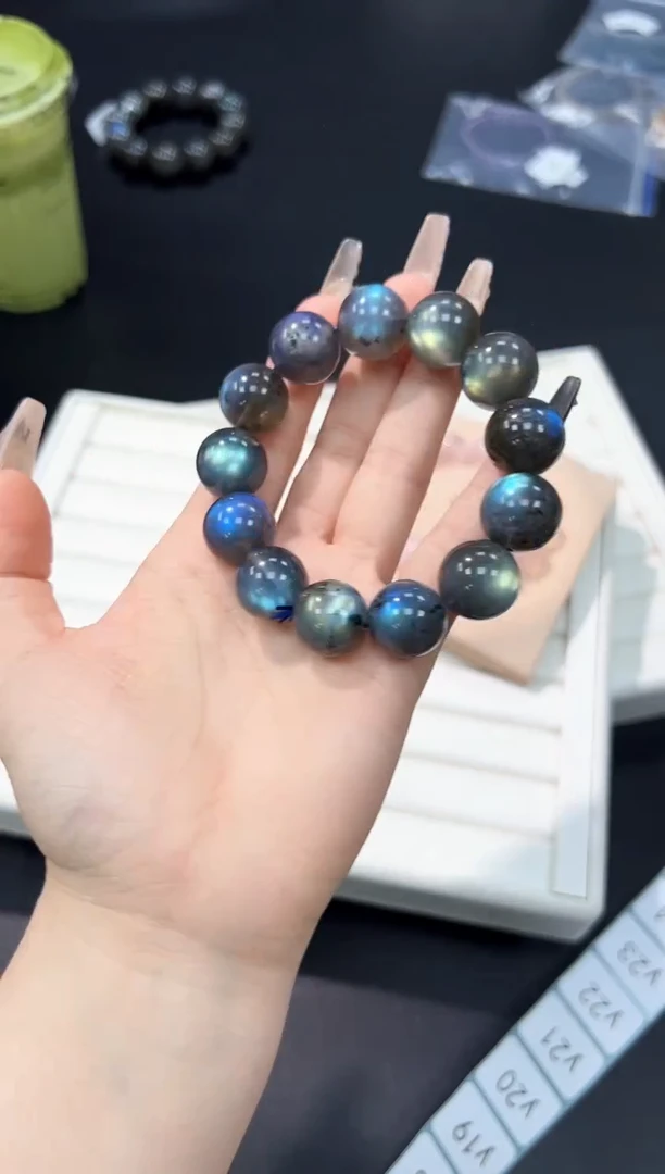 手串未镶嵌长石10y多样性发其一【1条】默认微瑕