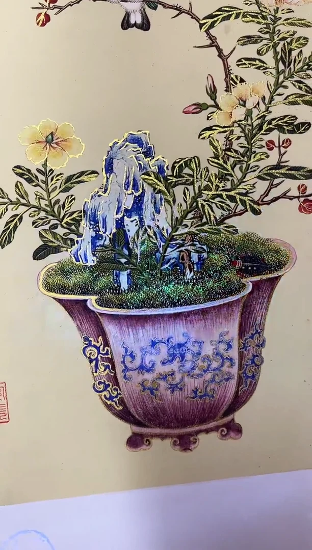 国画九霄甄选国画作品