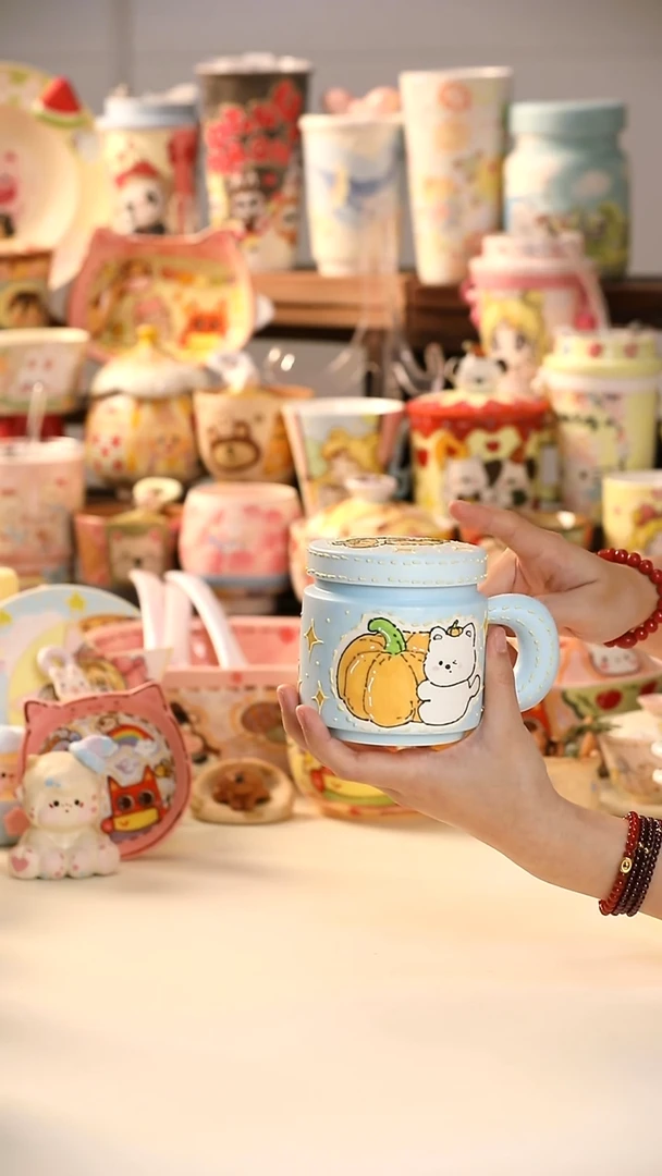 其他景德镇釉下彩手绘设计师款陶瓷