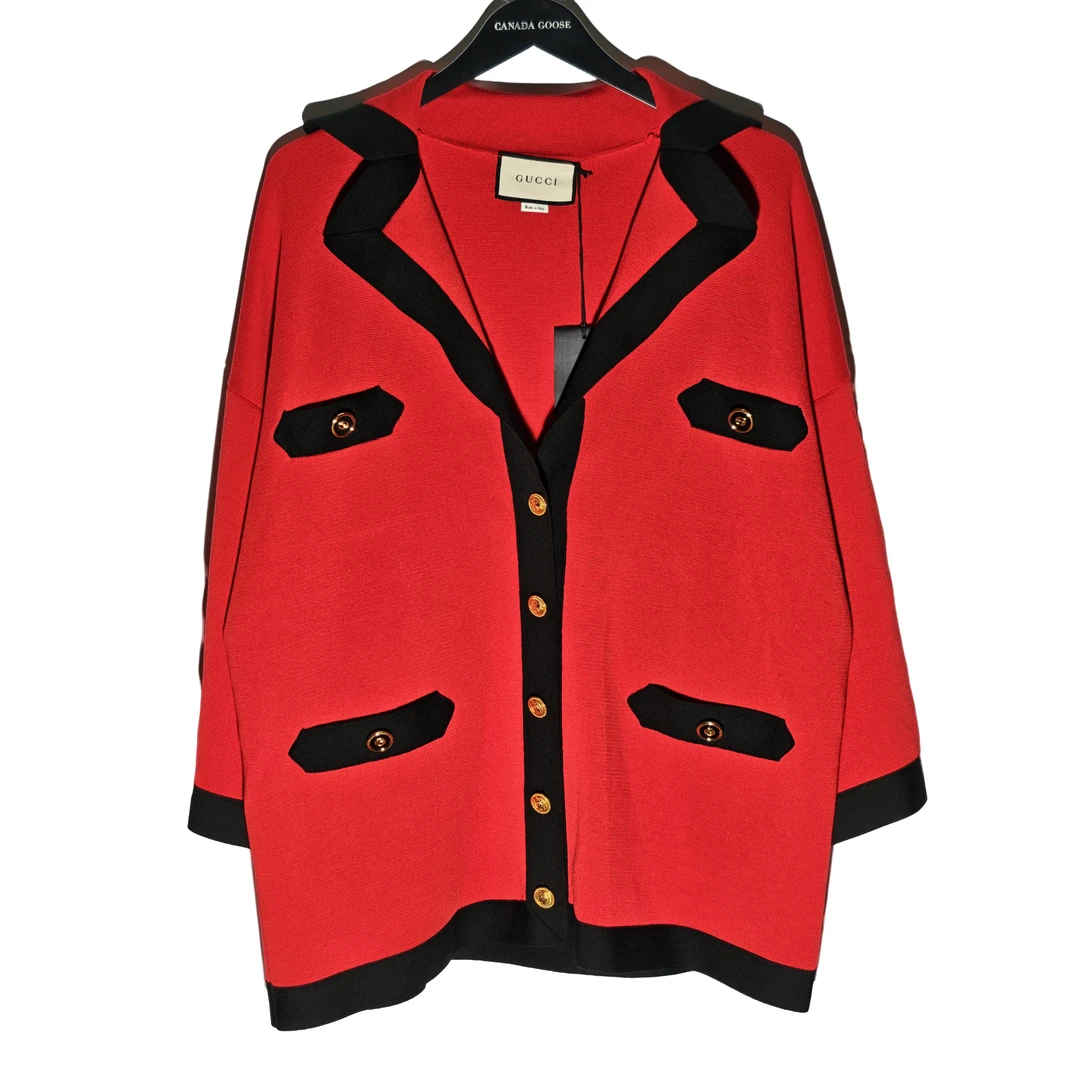 99新 GUCCI/古驰 无味奢潮/海军风外套9036