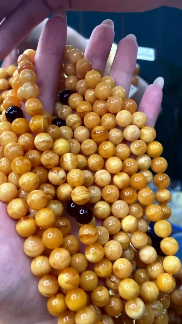 裸石琥珀未镶嵌12/6多样性发其一30