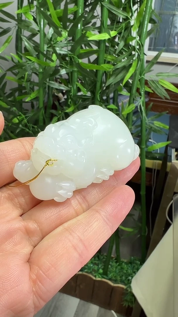未镶嵌和田玉把件吊坠