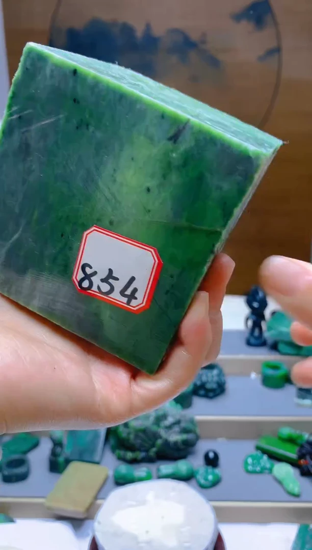 【闪购商品】和田玉（碧玉）珠宝半成品未镶嵌1