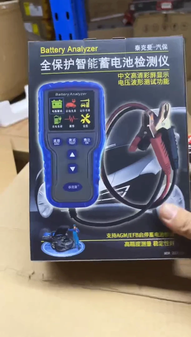 泰克曼TM2020A智能蓄电池测试仪