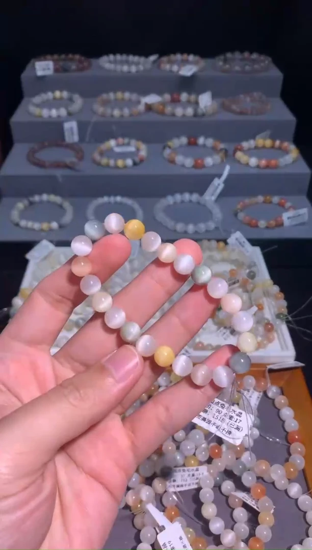 未镶嵌手串水晶23号链接 卡8咪+