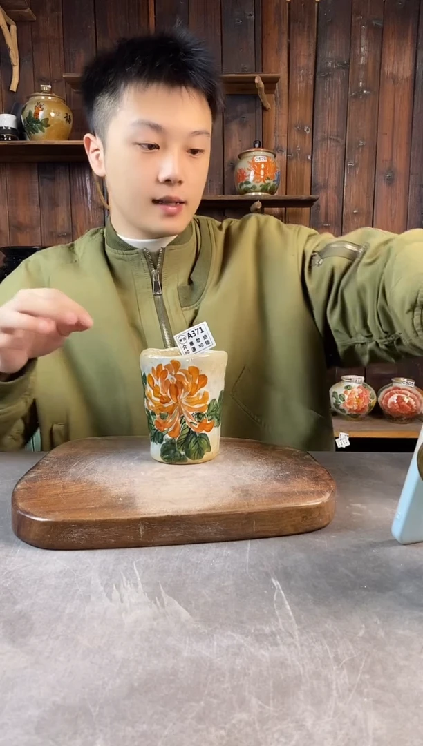 碗371瑕，手工手绘，超值陶瓷！