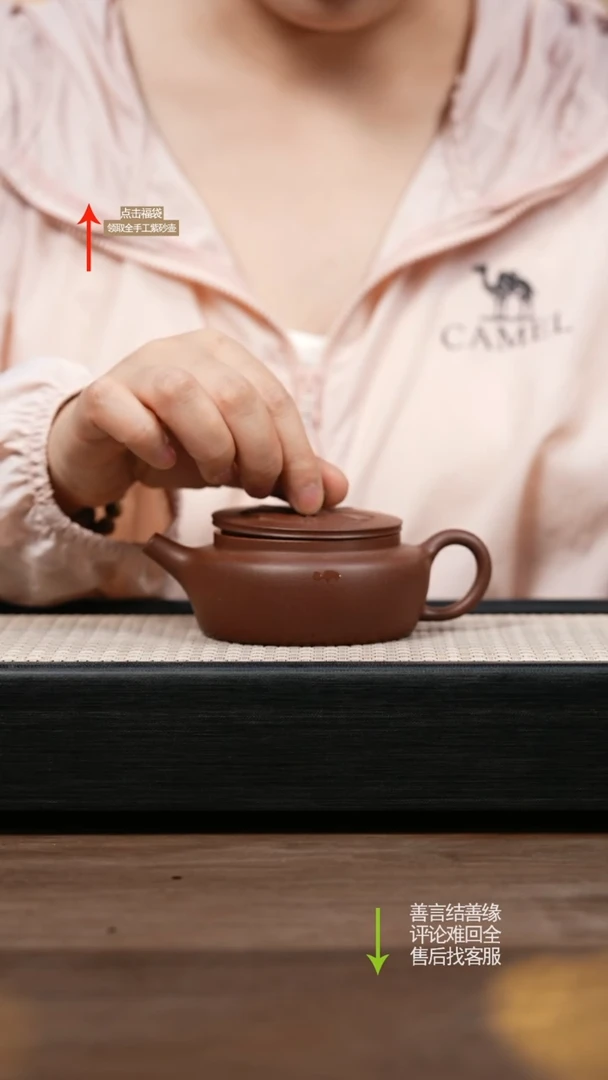 茶壶紫砂ZX台西底槽清容菱