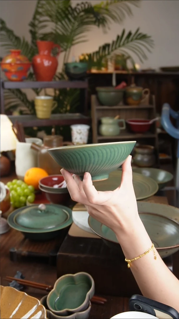 碗景德镇手工高温餐具1034