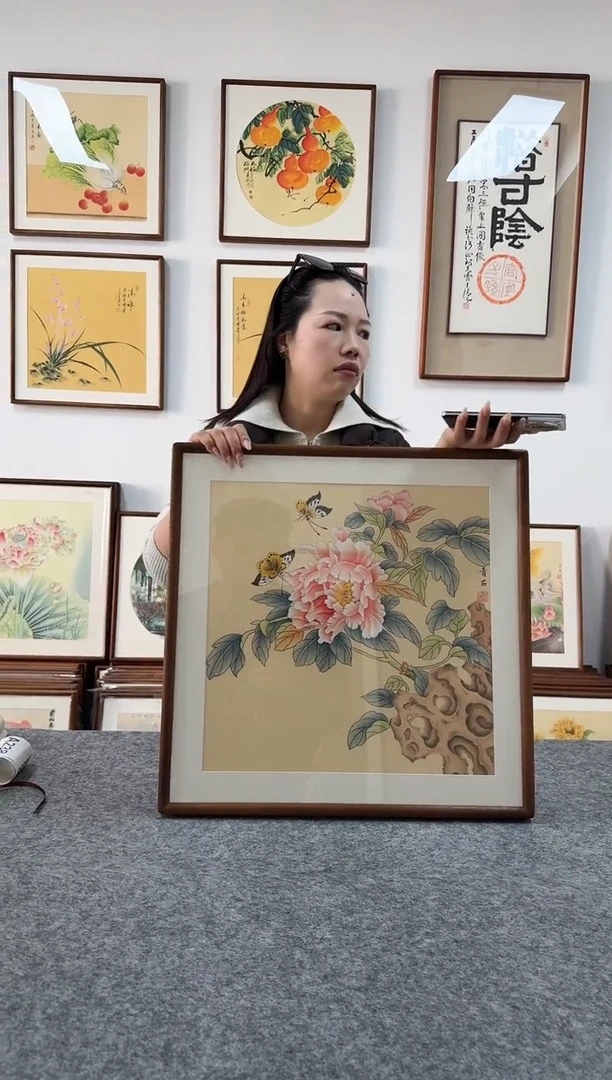 书法青石66-53*53绘画手绘同款