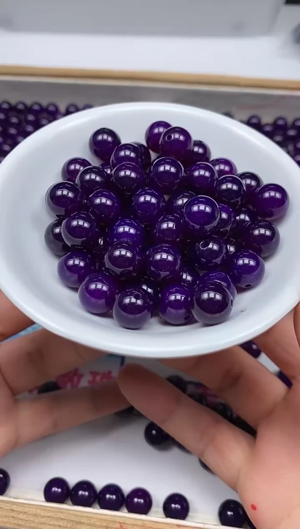 玛瑙/玉髓散珠未镶嵌D449 舒 俱 来10mm10颗15元