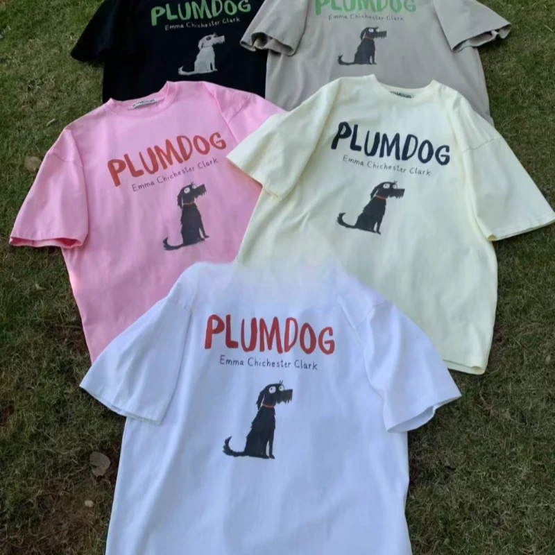 LSHOWYE PLUM DOG小狗短袖T恤 85093