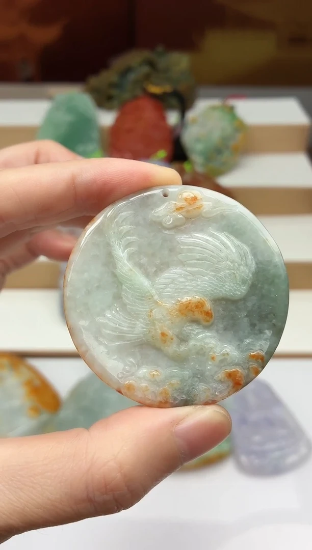 颈饰未镶嵌翡翠牌子