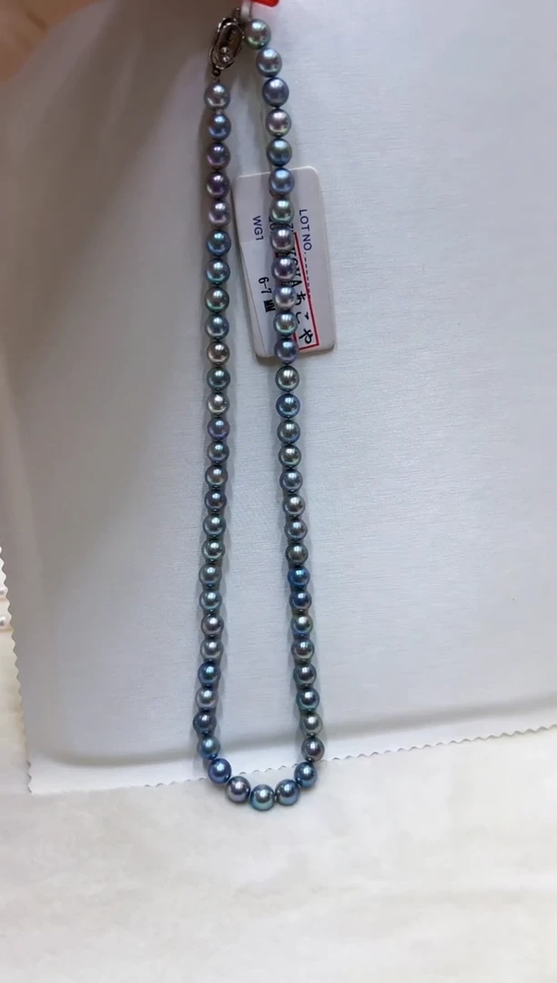 银S925镶嵌海水珍珠DA项链@@yj666