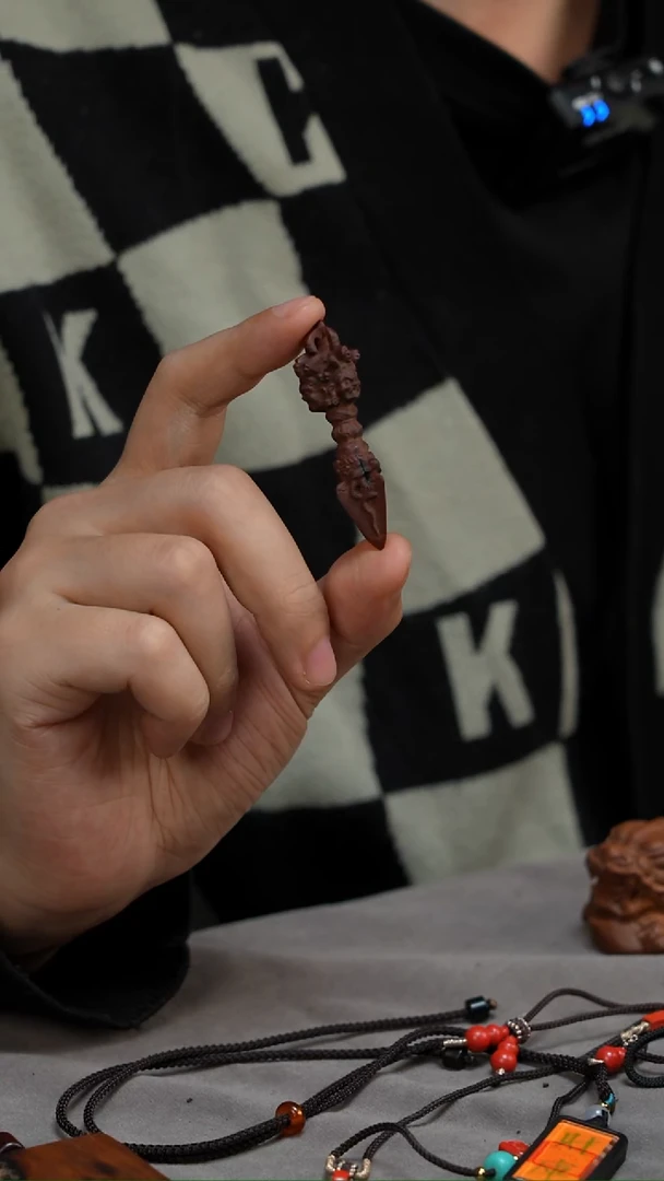 枣木不****头龙虎山官方直发-雷枣金刚杵