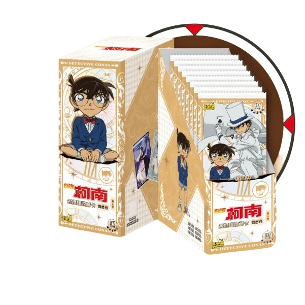 卡游【挑战主播】卡游名侦探柯南洞悉包第六弹收藏卡收藏盲盒拆卡