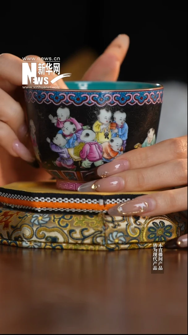 摆件陶瓷新华网瓷-梓欣48