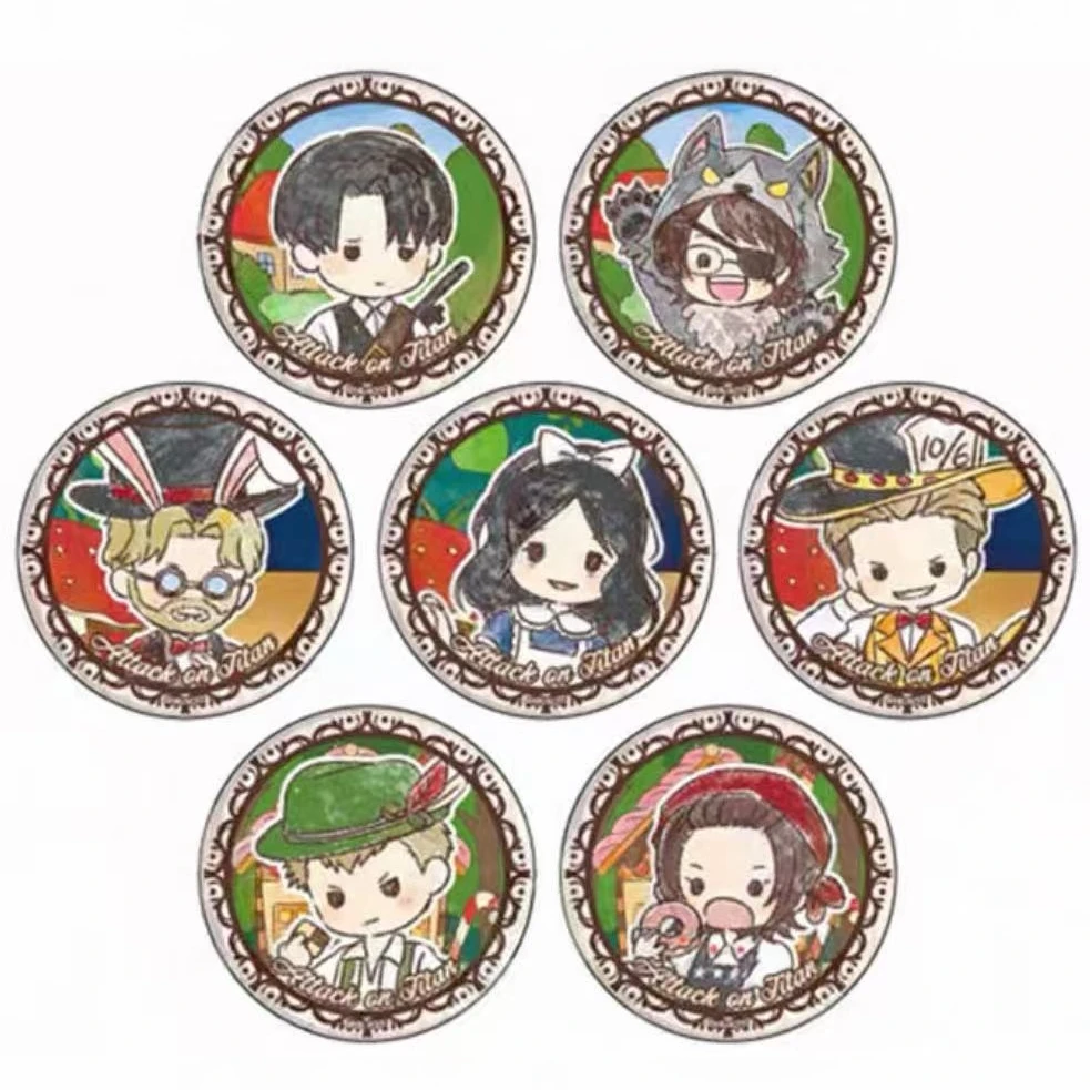 【拆包日谷】《进击的巨人》巨人童话Q版吧唧盲盒t（代拆）