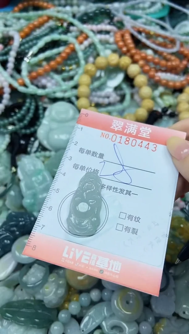 颈饰未镶嵌翡翠闪购0180443