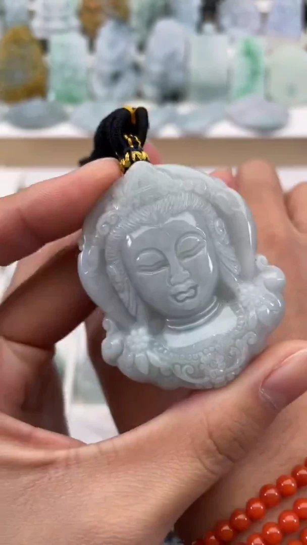 颈饰未镶嵌翡翠天然缅甸翡翠A货132