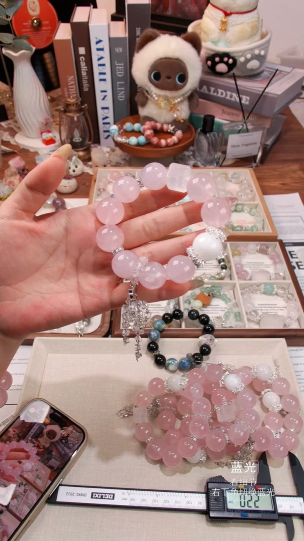 水晶手链未镶嵌火****!03多样性发货 发其一