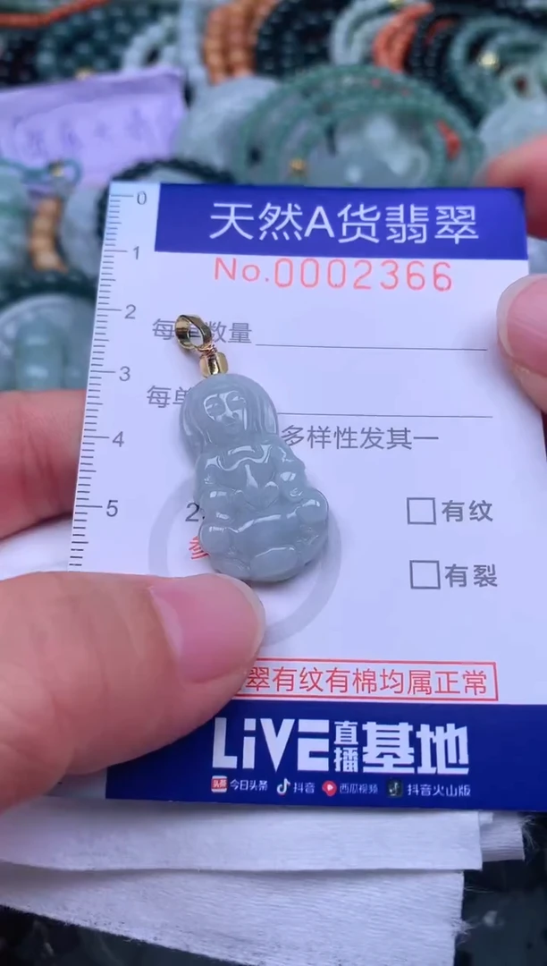 颈饰未镶嵌翡翠天然翡翠