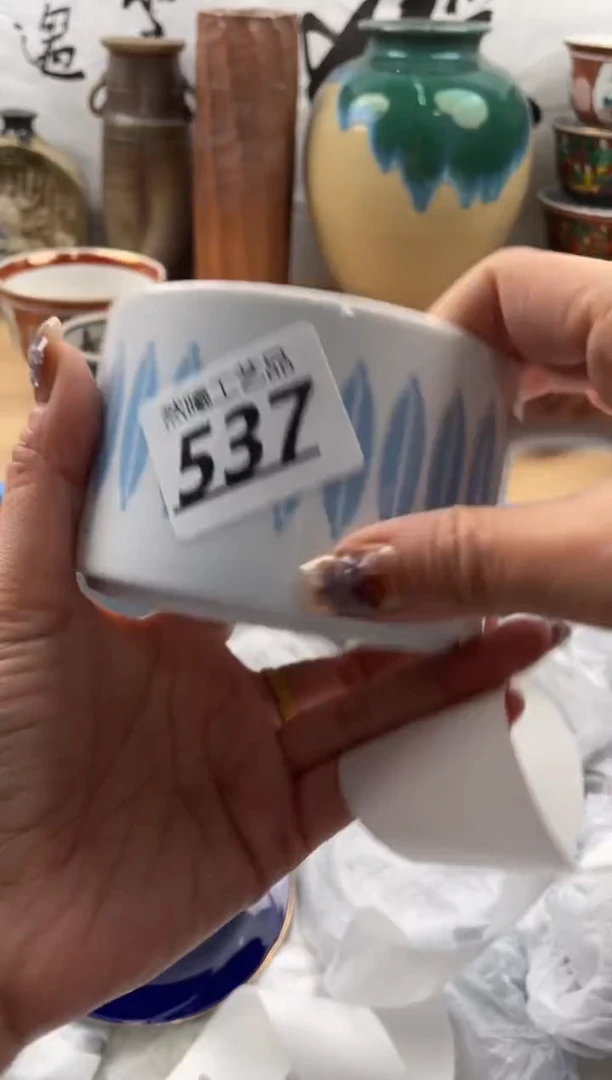 【闪购商品】瓷片537然曦海外工艺品18包邮
