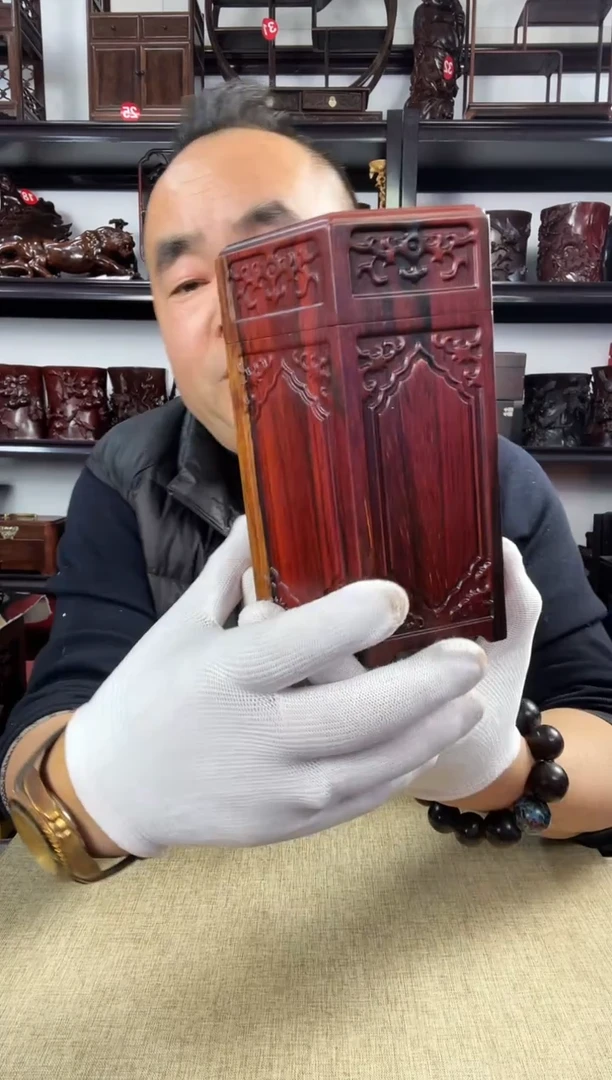 木老李红木工艺品205瑕疵