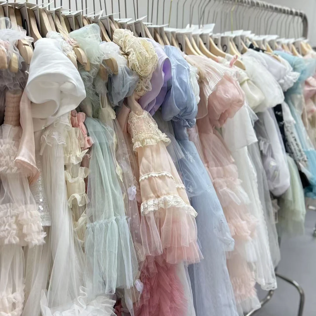 Alice  *ann*女童春夏季新款时尚百搭气质连衣裙纱纱裙