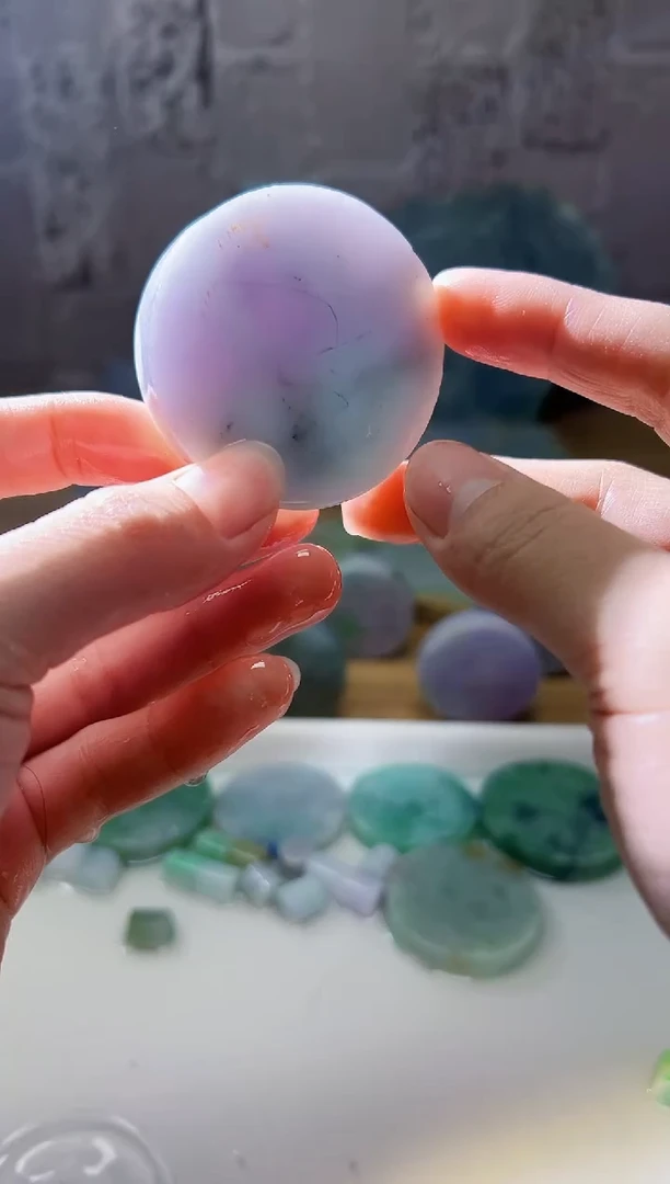 裸石翡翠天然翡翠A货石 南 449