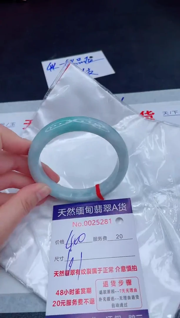 未镶嵌手镯翡翠400.00