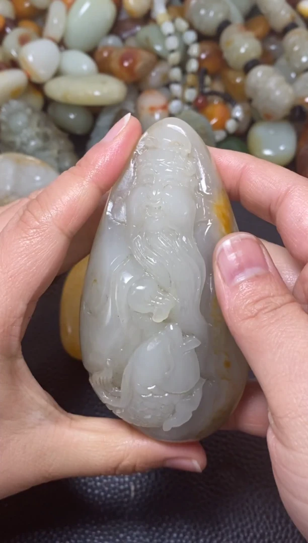 未镶嵌和田玉包链余**好和田玉