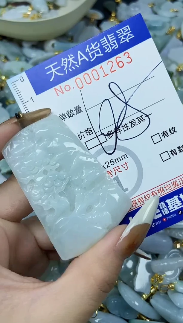 【闪购商品】翡翠颈饰未镶嵌天然A货翡翠