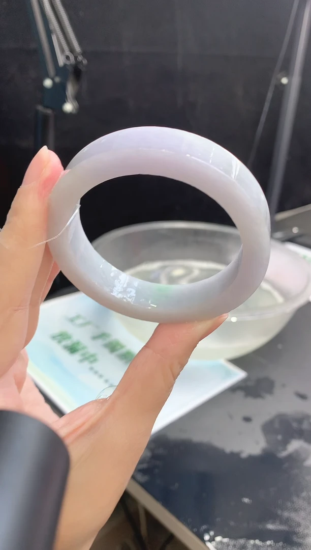 【闪购商品】定制翡翠手镯未镶嵌55 58-59正