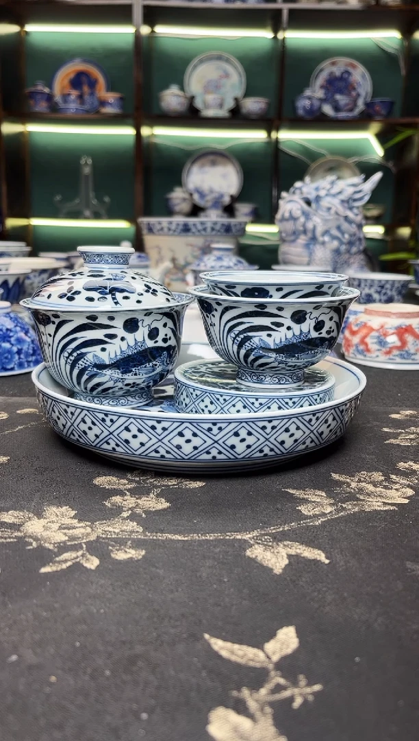 陶瓷景德镇龙御陶瓷高温陶瓷茶具