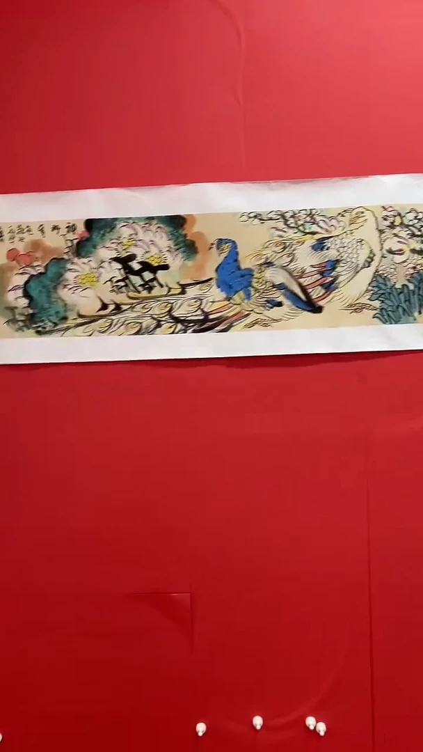 国画栾长征 手绘国画