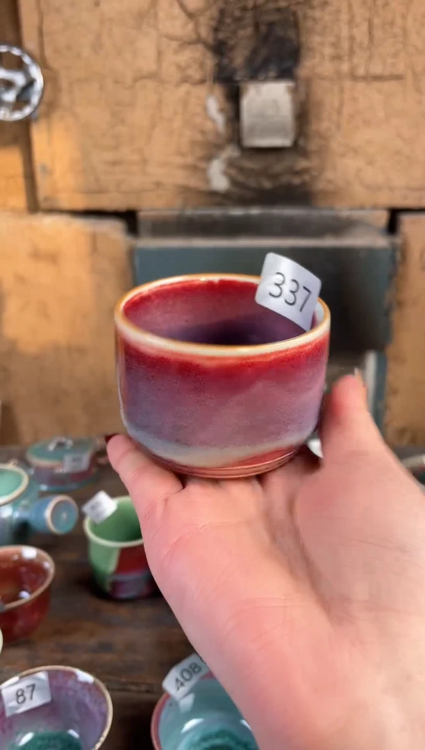 【闪购商品】摆件钧瓷茶器窑变精品摆件