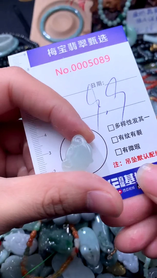 颈饰未镶嵌翡翠早9.9