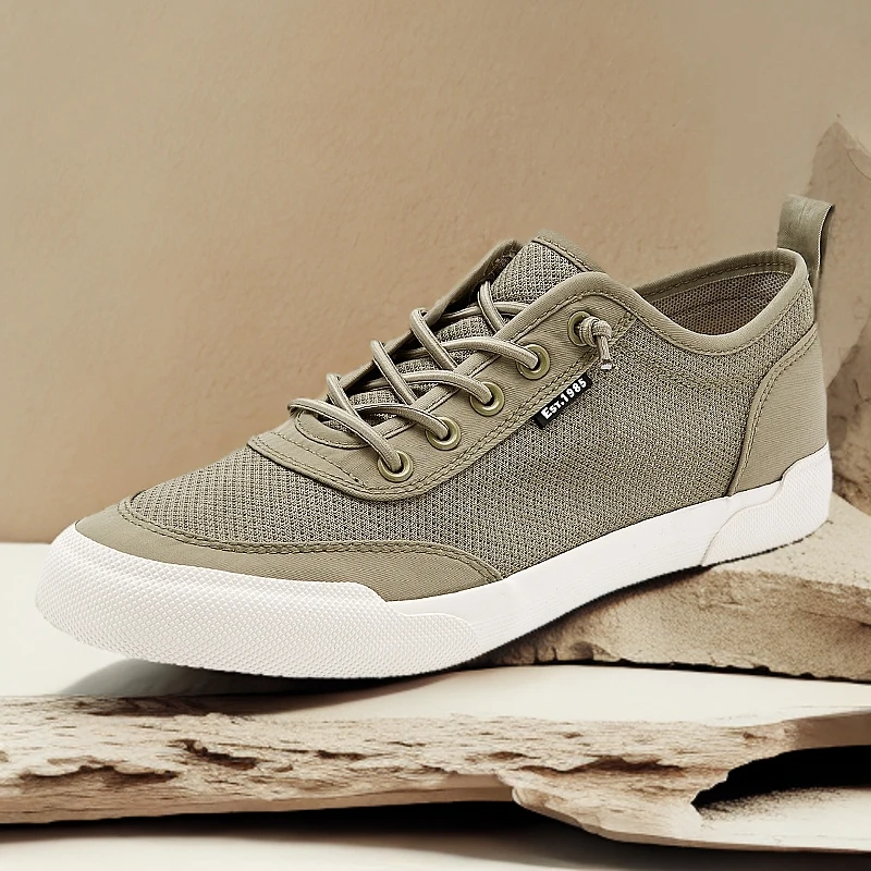 25603夏季透气薄款男鞋网面鞋舒适防滑潮流网红款男士时尚透气鞋