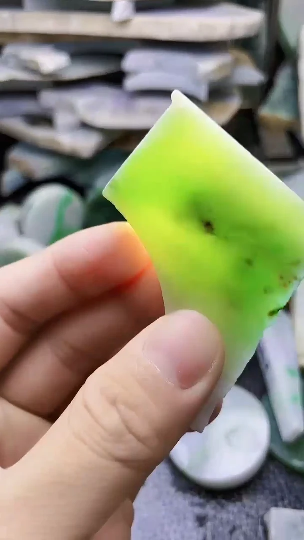 裸石翡翠天然A货翡翠板料