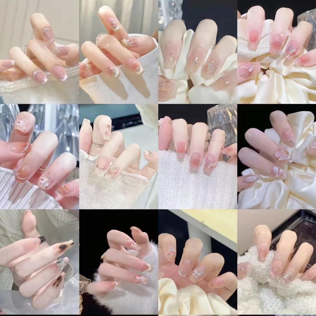 【两单飞】纯手工穿戴甲默认微瑕无工具包