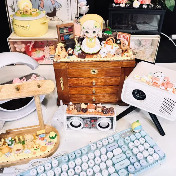 正版萌粒奶油胶手工diy创意礼品