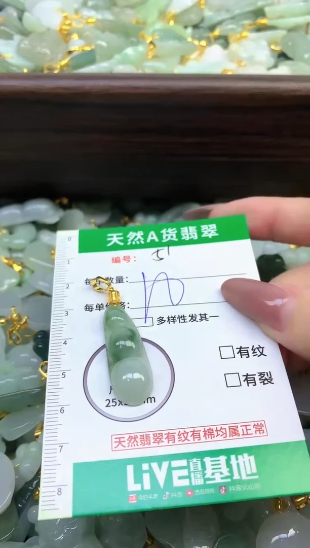颈饰未镶嵌翡翠纯天然缅甸A货翡翠