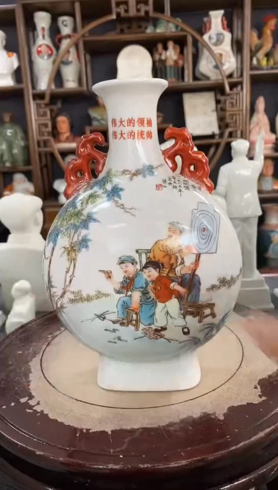 收藏家居装饰摆件真品瓷器老物件