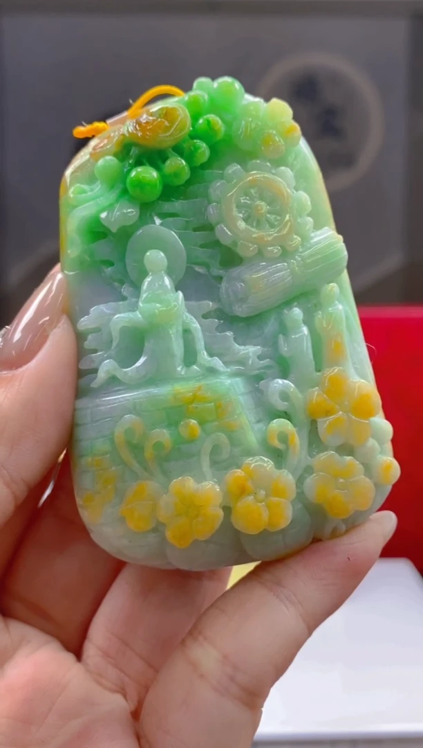 【闪购商品】定制翡翠未镶嵌闪购毛货链接QDJ054