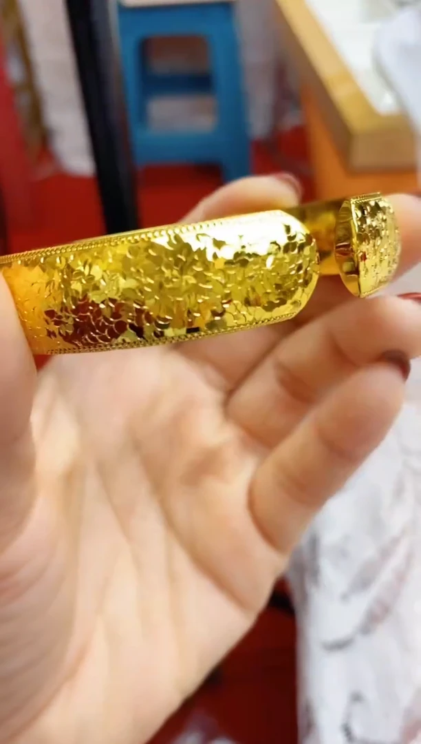 合金无013龙鳞开口手镯